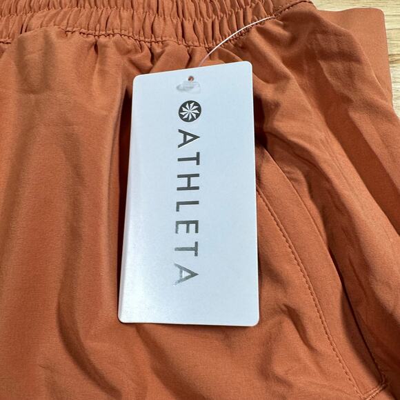Athleta Arrival Skirt Orange Style 586857 Women's Size 20 New With Tags - Picture 9 of 11